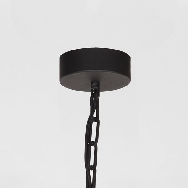 Industriële hanglamp Essen zwart