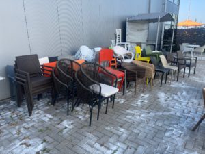 Terrasstoel voor 5 euro