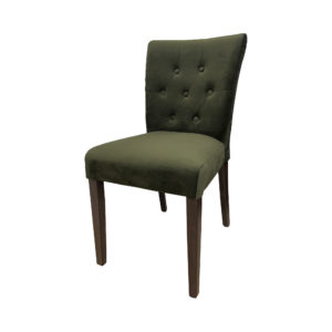 Stoel Bink velvet groen