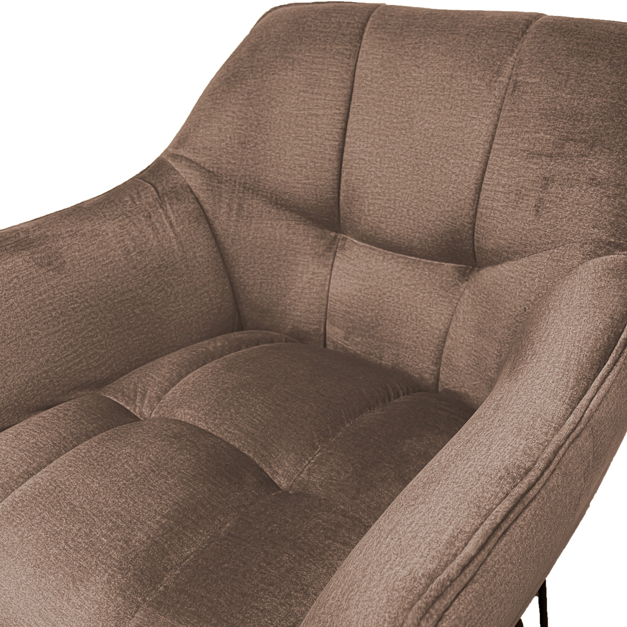 Fauteuil Claire lichtbruin