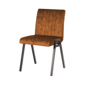 Stapelstoel Memphis cognac