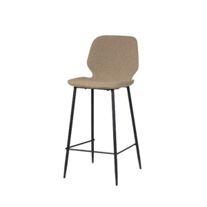 Barkruk Ocean Bouclé halfhoog