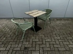 2-persoons terrasset Oak