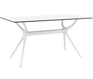 Terrastafel Air 140 wit