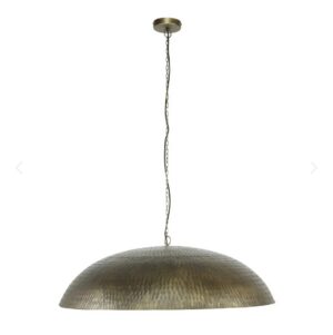 Hanglamp brons antiek